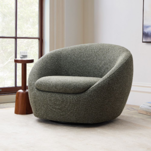 Cozy Swivel Chair with 360-Degree Rotation