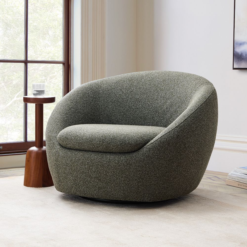 Cozy Swivel Chair with 360-Degree Rotation