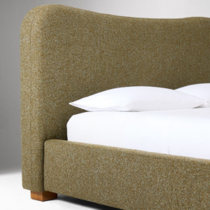 Upholstered Bed with Engineered Wood Frame