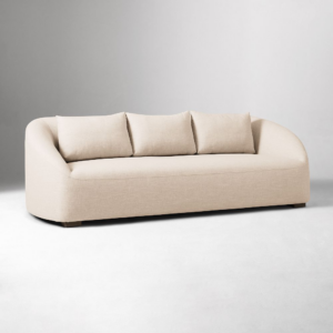 Upholstered Sofa with Loose Back Cushions