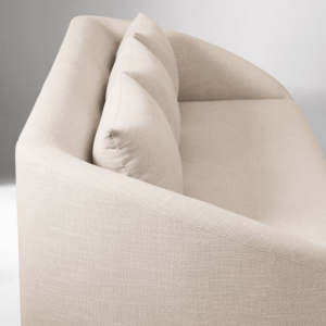 Upholstered Sofa with Loose Back Cushions